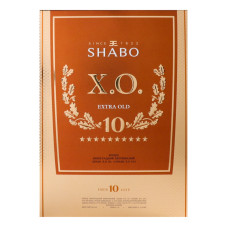 Бренді 0.5л 40% виноградний X.O. 10 Shabo пл