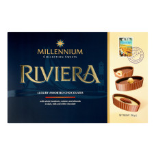 Цукерки шоколадні асорті Riviera Millennium к/у 250г