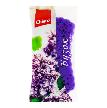 Губка банна Бузок Chisto 1шт