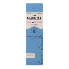 Віскі 500мл 40% шотландське односолодове Founder's Reserve Glenlivet к/у