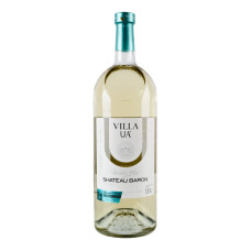 Вино 1.5л 9-13% біле напівсолодке Shateau Baron Villa UA пл