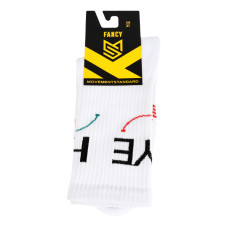 Шкарпетки MovementStandard Fancy №MS M0301S 21 38-41 білий