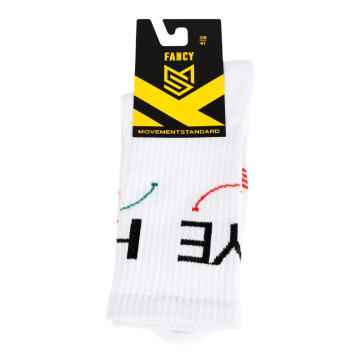 Шкарпетки MovementStandard Fancy №MS M0301S 21 38-41 білий