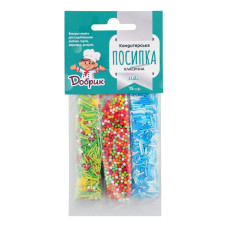 Посипка кондитерська класична Мікс Добрик м/у 15г