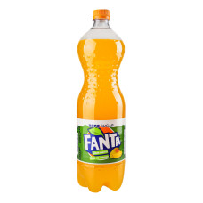 Напій безалкогольний сильногазований соковмісний на ароматизаторах Fanta Манго Zero Sugar п/пл 1.25л