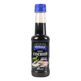 Соус соєвий пастеризований Чумак п/пл 200мл