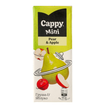 Нектар Груша-яблуко Mini Cappy т/п 200мл