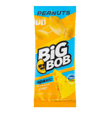 Арахіс смажений солоний Сир Big Bob м/у 60г