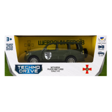 Автомодель для дітей від 3років №250283M Mitsubishi Pajero 4WD Turbo - 93 ОМБр Шеврони Героїв TechnoDrive 1шт Автомодель для дітей від 3років №250283M Mitsubishi Pajero 4WD Turbo - 93 ОМБр Шеврони Героїв TechnoDrive 1шт