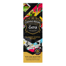 Віскі 700мл 40% шотландське купажоване Rum cask selection Extra Chivas Regal к/у