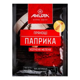Приправа AKURA паприка мел копч 20г