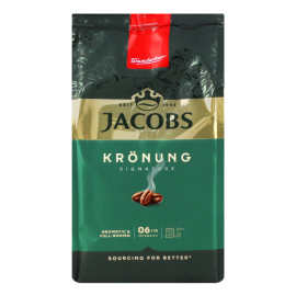 Кава натуральна смажена в зернах Kronung Jacobs м/у 250г