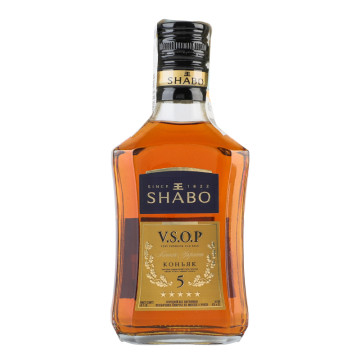 Коньяк Shabo VSOP 5 зірок 40% с/пл 250мл